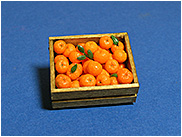 Kiste mit Mandarinen